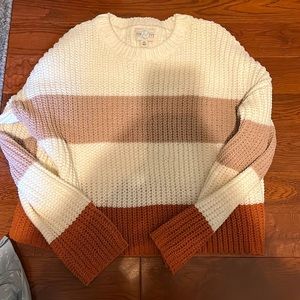 Cute colored soft sweater